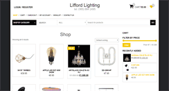 Desktop Screenshot of liffordlighting.com